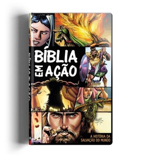 Bíblia em ação - Capa dura impressa única em Oferta na Shopee