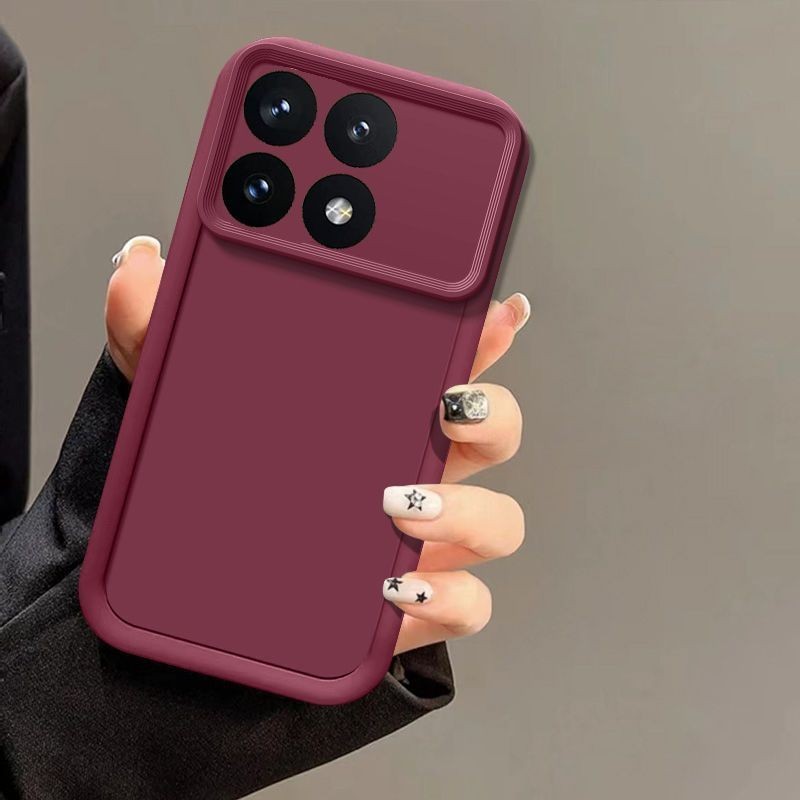 Para Xiaomi Poco X6 Pro 5G Caixa Redmi K70e Proteção Da Do Telefone Câmera anti-Queda Capa Macia em Oferta na Shopee
