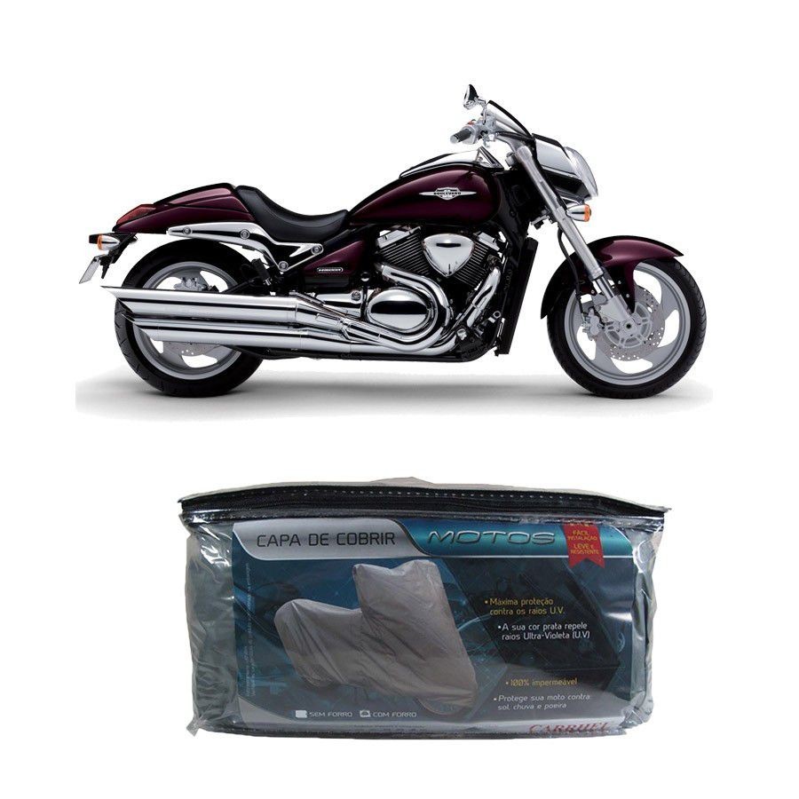 Capa para cobrir SUZUKI Boulevard 1500 com forro GG(198)