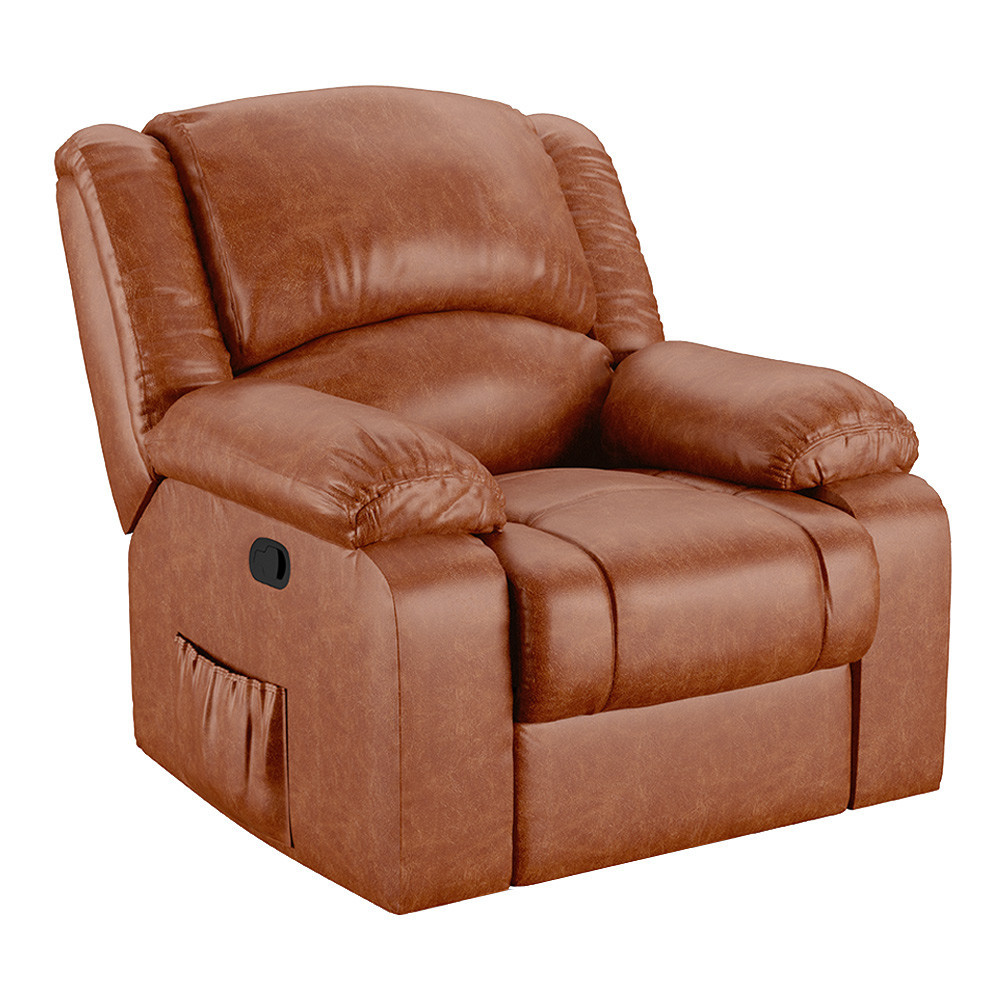 Poltrona do Papai Reclinável Manual Simon F05 Corano Caramelo - Lyam Decor - Home & Living