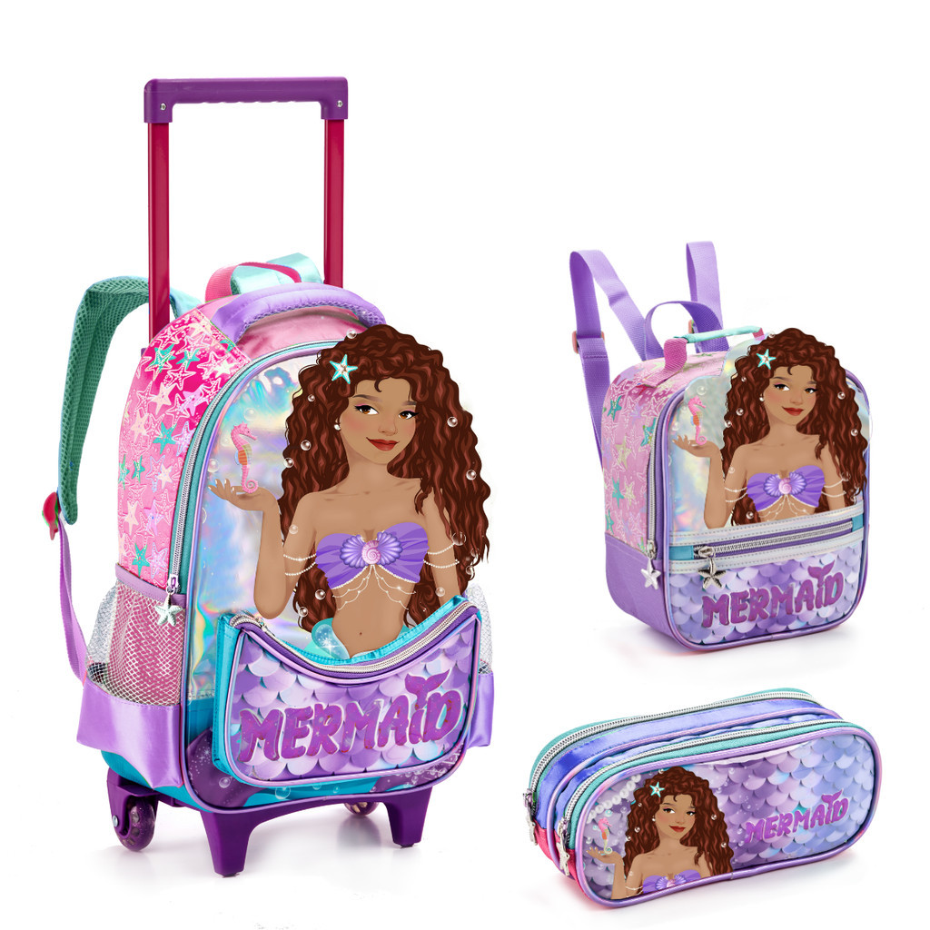 Mochila Infantil Sereia Ariel: Onde Comprar | BuscaProdutos