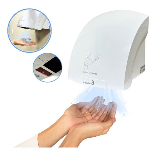 Secador De Mãos Elétrico Sensor Automático 127v Inmetro