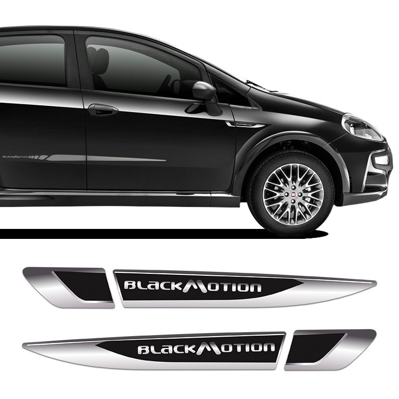 Aplique Lateral Punto Blackmotion 2014 2015 Emblema Resinado