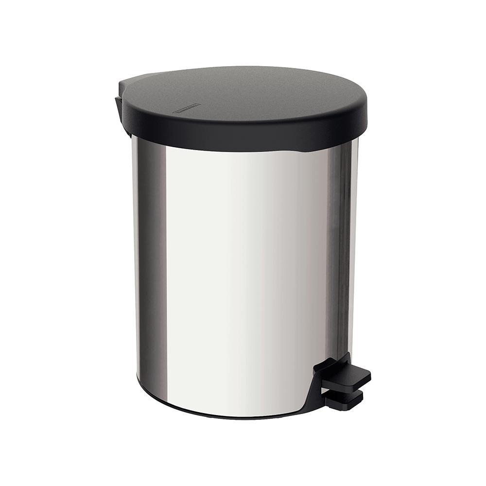 Lixeira Tramontina New 12 Litros, em Aço Inox, com Pedal - 94538/712 em Oferta na Shopee