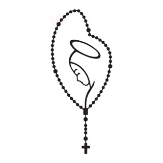 Kit 2 Adesivos Terço Nossa Senhora Aparecida Carro Moto em Oferta na Shopee