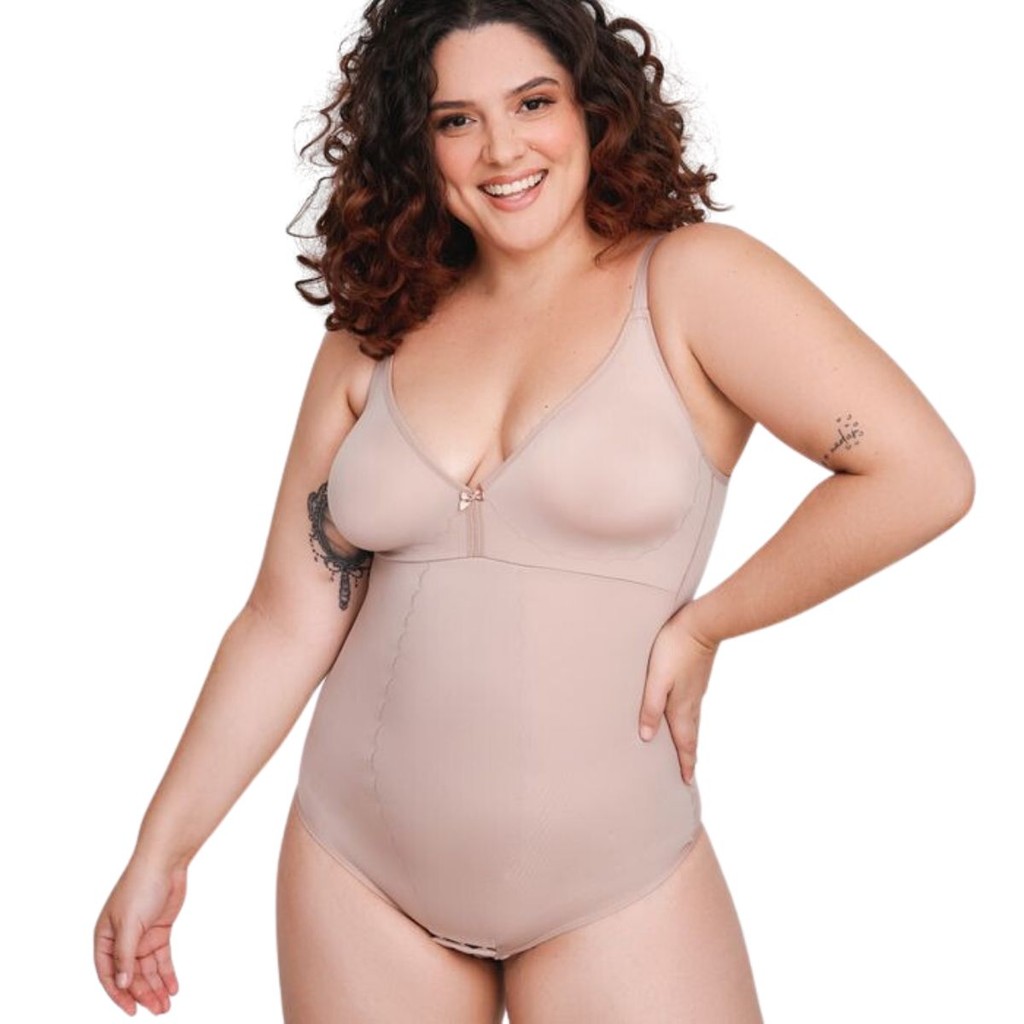 Body Modelador Sem  Bojo Vi Lingerie