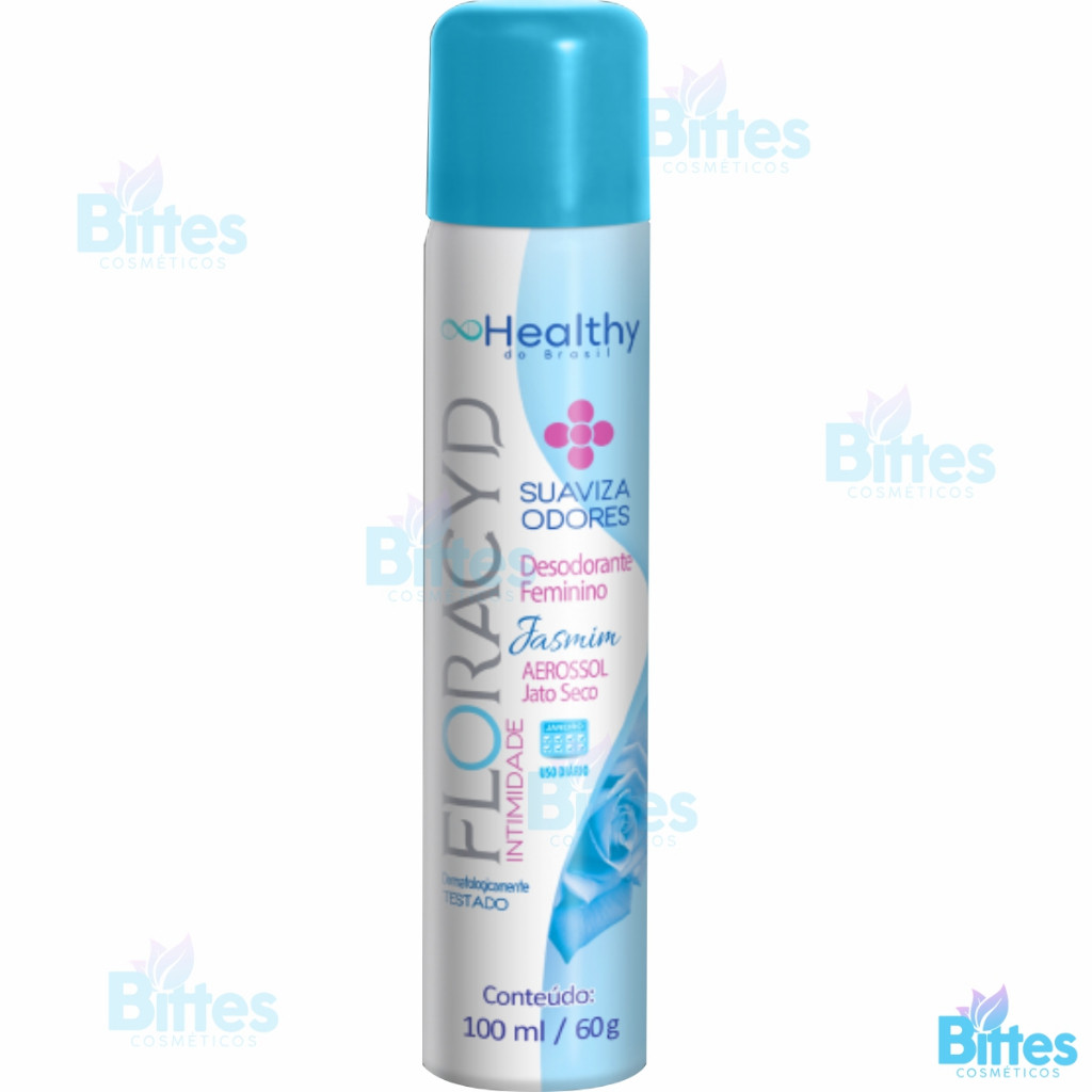 DESODORANTE FEMININO HEALTHY JASMIM SUAVIZA ODORES