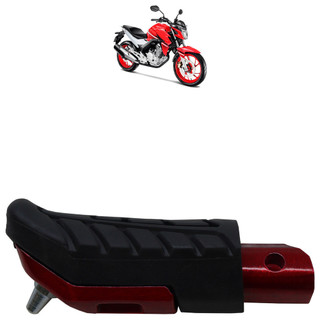 Pedaleira Dianteira CB 250F Twister 2016 2017 2018 2019 2020 2021 2022 Vermelho em Oferta na Shopee
