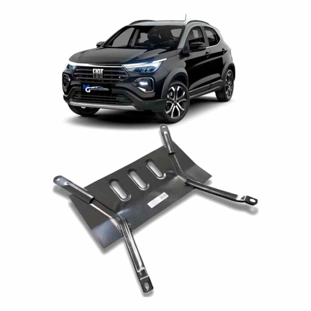 Protetor de Cárter em Aço Fiat Pulse 2022 a 2025 Protetor de Motor e Câmbio em Oferta na Shopee
