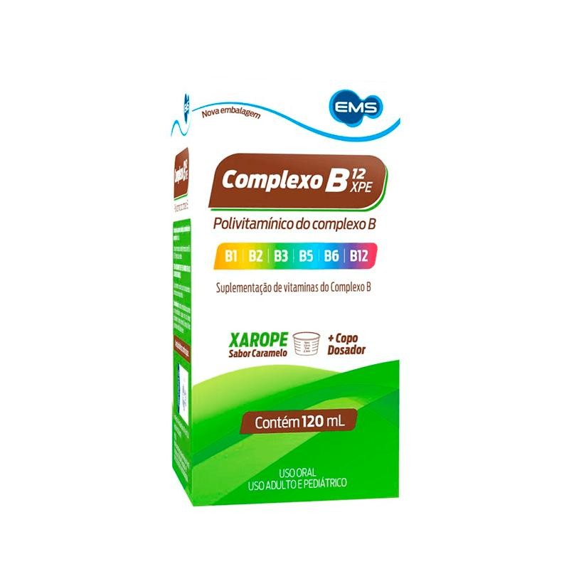 Polivitamínico Complexo B12 120ml em Oferta na Shopee