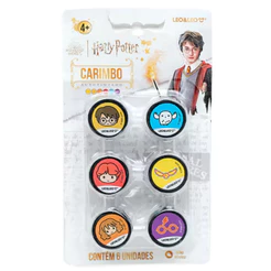 Carimbo Autotintado Decorado Harry Potter Leo&Leo - Cartela com 6 Unidades
