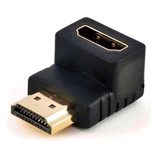 Adaptador Hdmi 90 Graus Em L Macho X Fêmea 1.4 P/ Tv Parede
