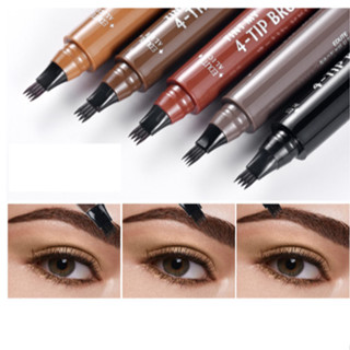 Caneta Delineadora para Sobrancelha Fio a Fio Efeito Microblading Natural Preenche Falhas Maquiagem em Oferta na Shopee