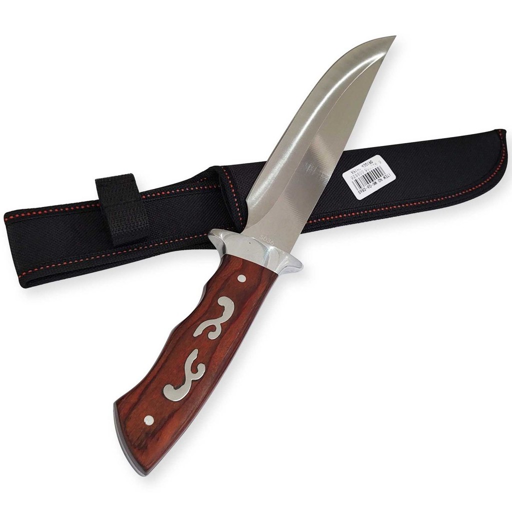 FACA CAÇA TATICA MILITAR SELVA MODEL MK865 CAMPING PESCA