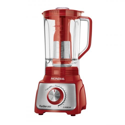 Liquidificador Mondial L-1100 RI Jarra de San Cristal 3L 1100W 12 Velocidades em Oferta na Shopee