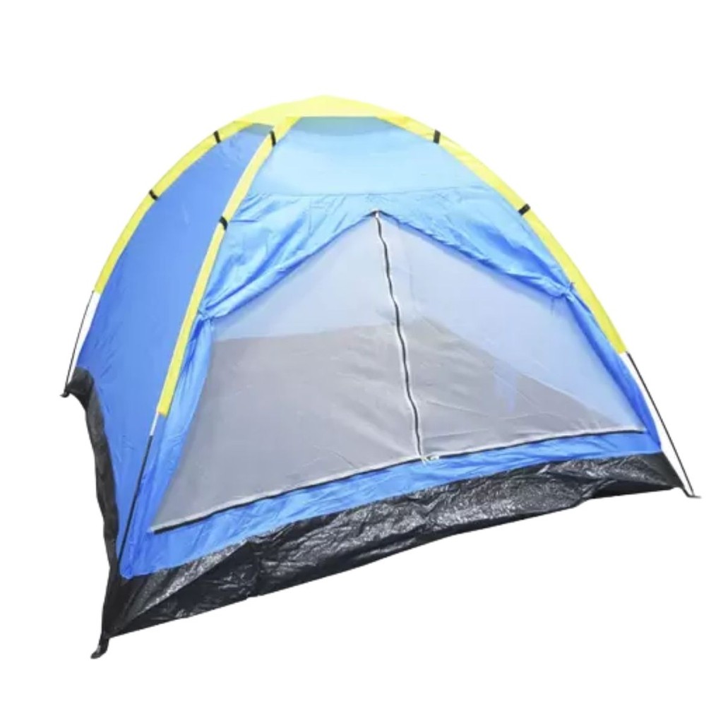 Barraca de Camping Acampamento Praia p/ até 4 pessoas Bolsa de Transporte Azul Importway -IWBC-4P