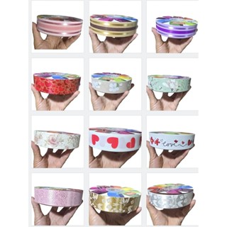 Fitas DECORADAS ALBANO 32MM 100mt + 20 TAGS em Oferta na Shopee