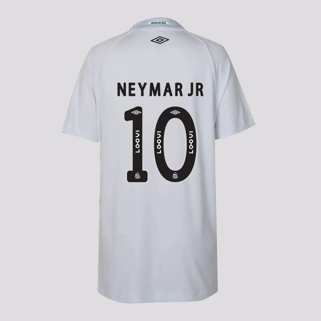 Camisa Umbro Santos I 2025 Juvenil 10 Neymar Jr em Oferta na Shopee
