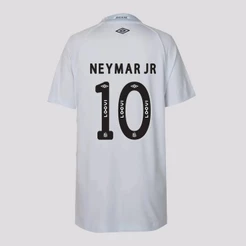 Camisa Umbro Santos I 2025 Juvenil 10 Neymar Jr