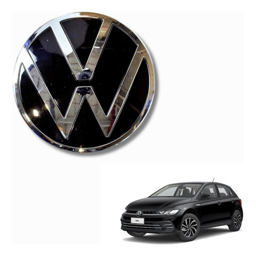 Emblema Grade Dianteira Vw Polo Virtus 2023 2024 Original em Oferta na Shopee
