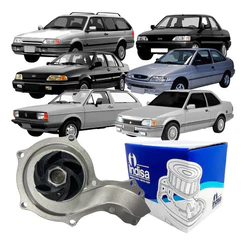 Bomba Água Indisa Vw Apollo Gol Golf Saveiro Parati Passat