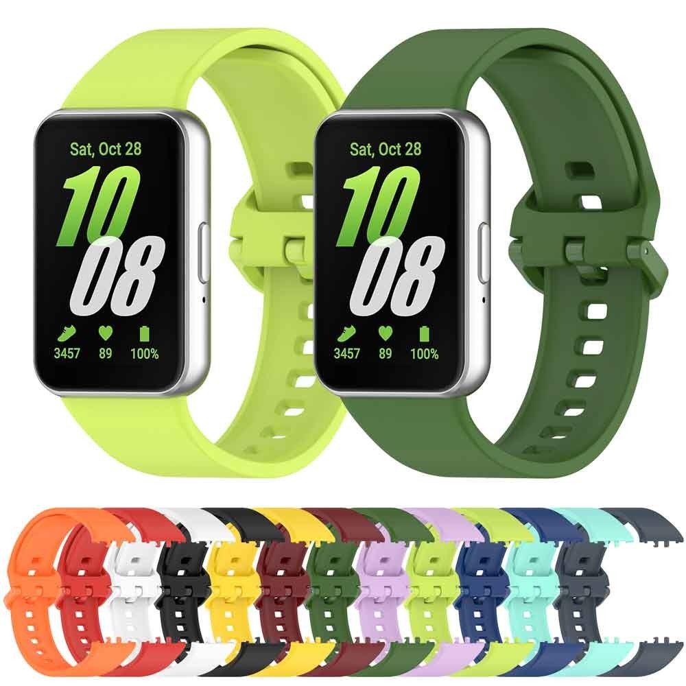 Pulseira De Silicone Para Samsung Galaxy Fit 3 Fit3 Banda Smartwatch Esporte Substituição Acessórios em Oferta na Shopee