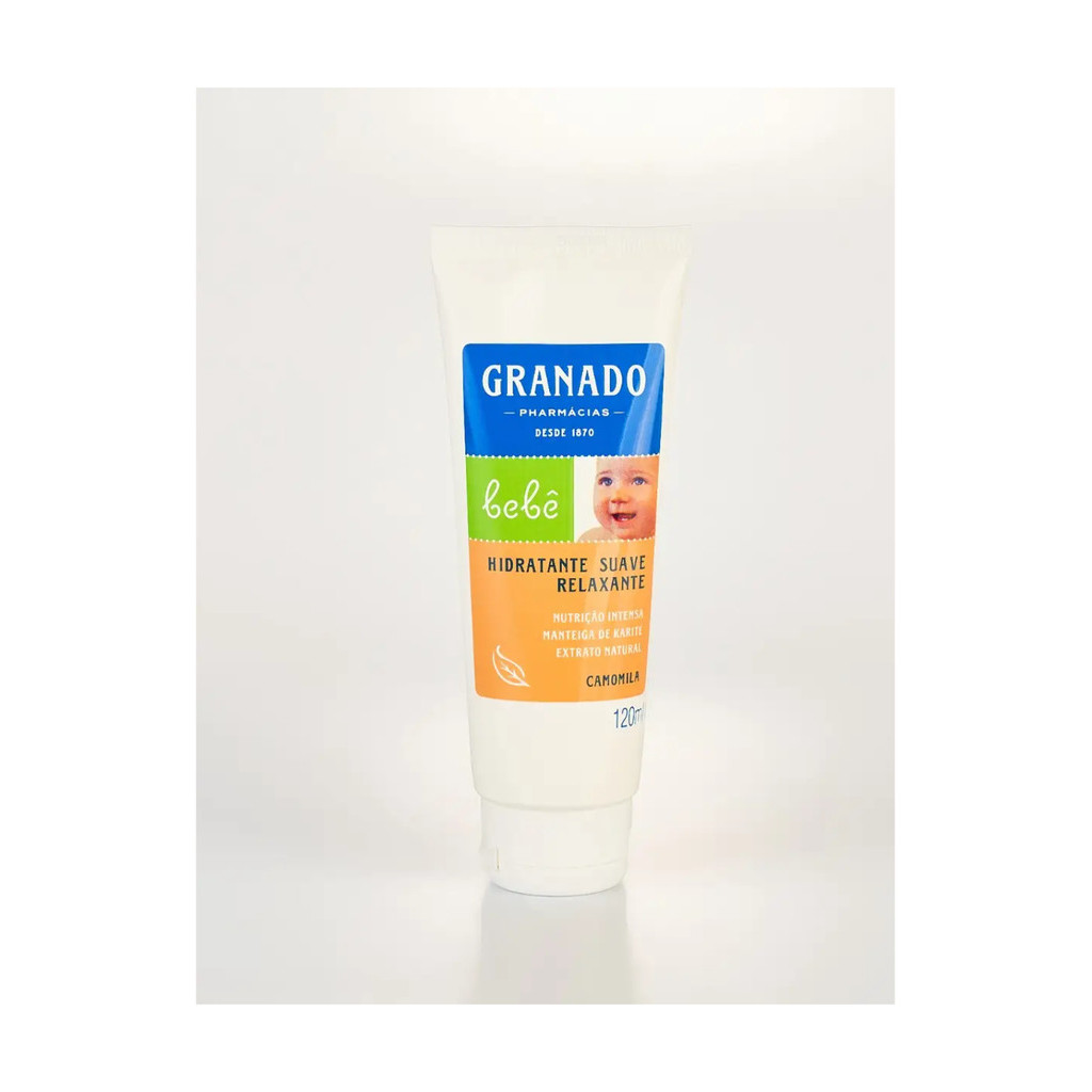 Hidratante Suave Bebê Camomila Granado 120ml em Oferta na Shopee