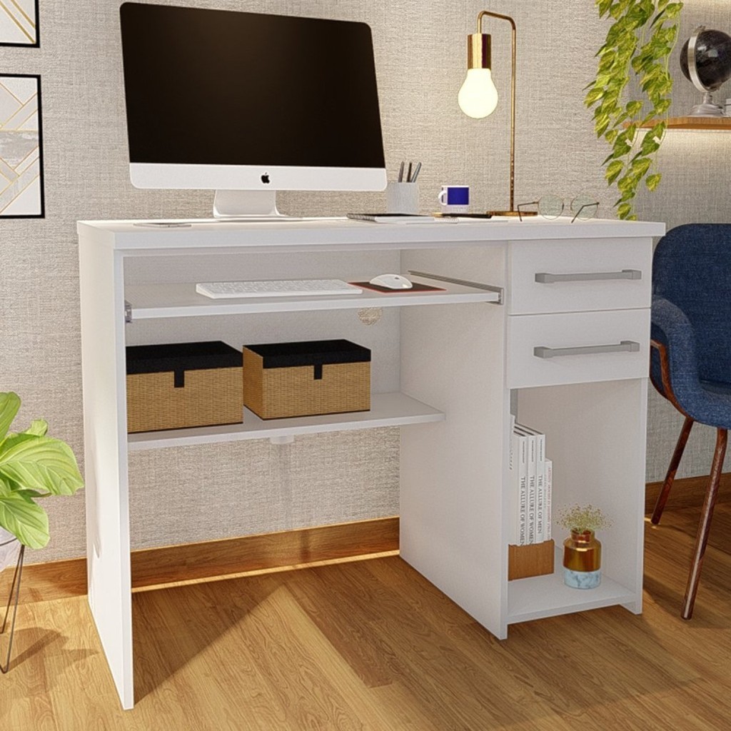 Escrivaninha 2 Gavetas 9665 Oscarini - Home & Living