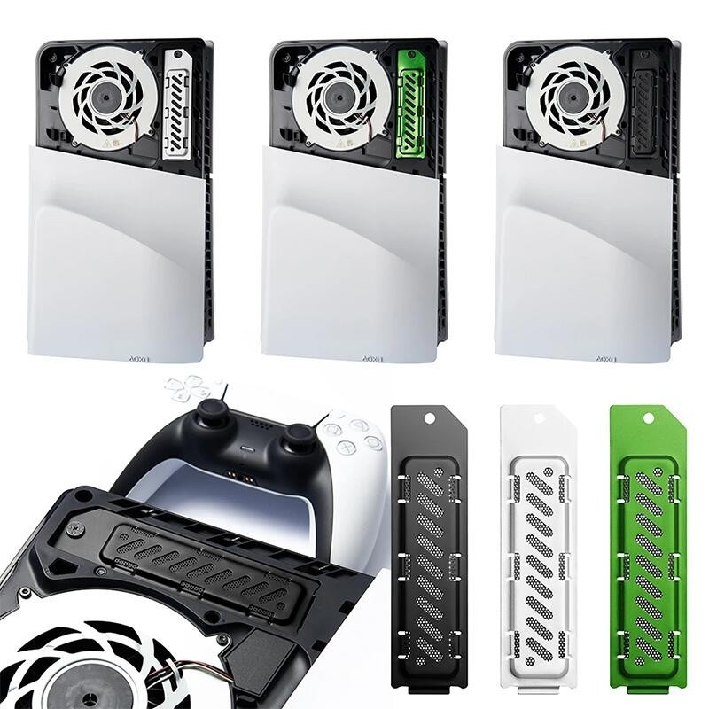 SSD Heatsink Dust Cover Solução De Dissipação De Calor Tampa Protetora De Furo Respirável Para PS5 Slim M . 2 NVMe 2280 Expansão Slot