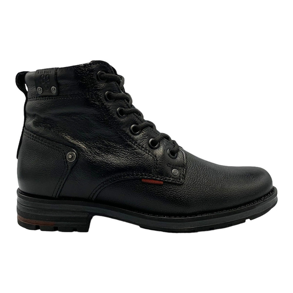 Bota Pegada Masculina Couro Legítimo Preto Coturno Everest 181305 Original