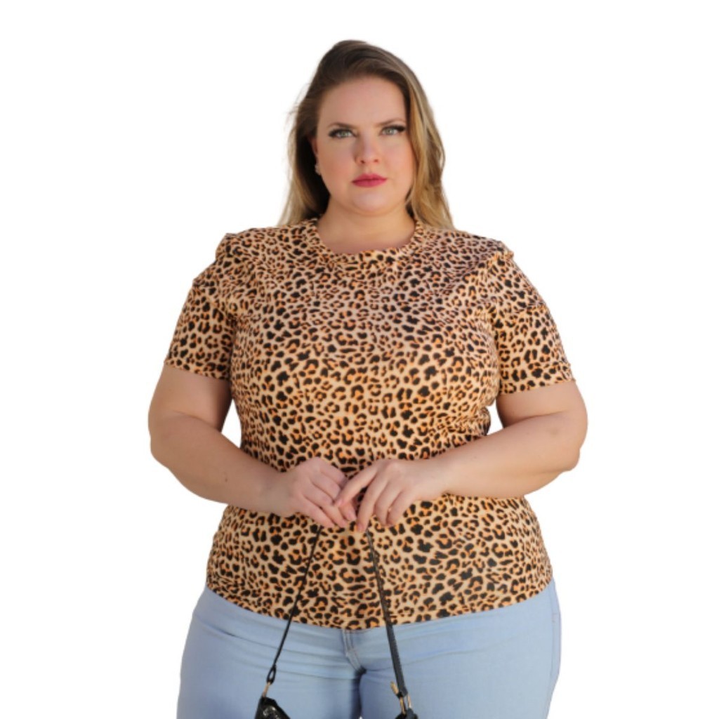 Blusa Feminina Mullet Plus Size Tampa Bumbum Feminina Camisa Oversized Bata Verão