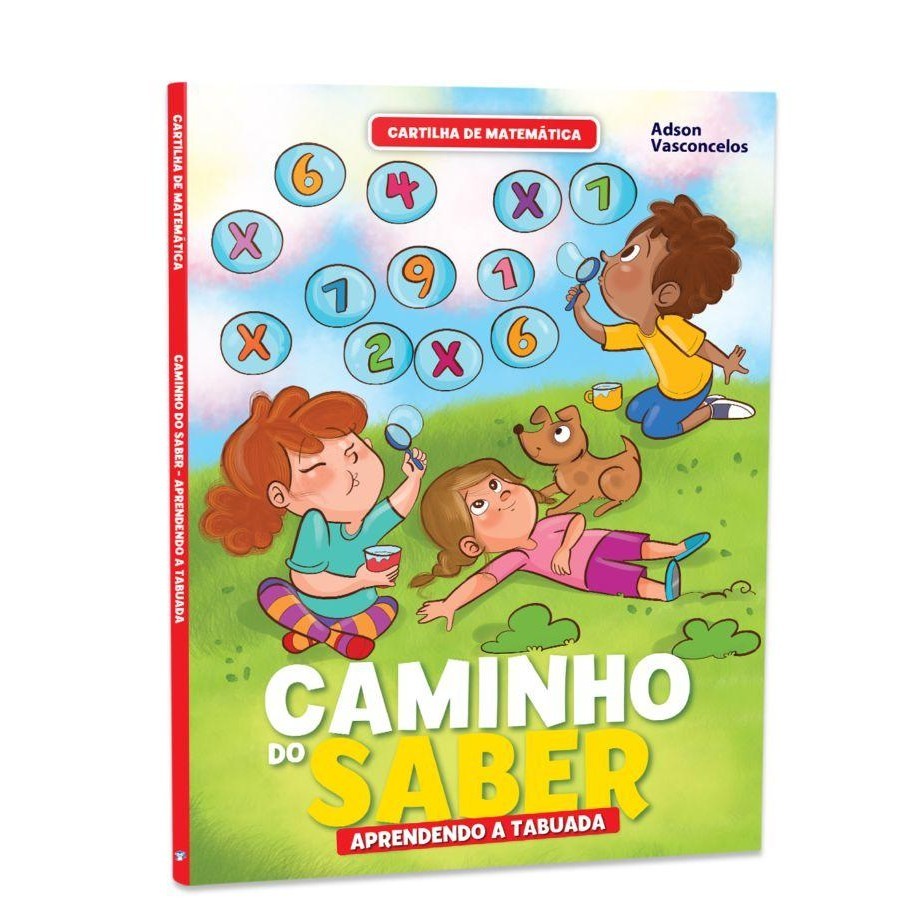 Cartilha de Alfabetização Caminho do Saber Matemática - Aprendendo a Tabuada em Oferta na Shopee