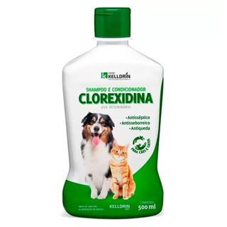 Shampoo e Condicionador antisseborreico Clorexidina 2% - 5 em 1 500 ML - Dermatologico em Oferta na Shopee