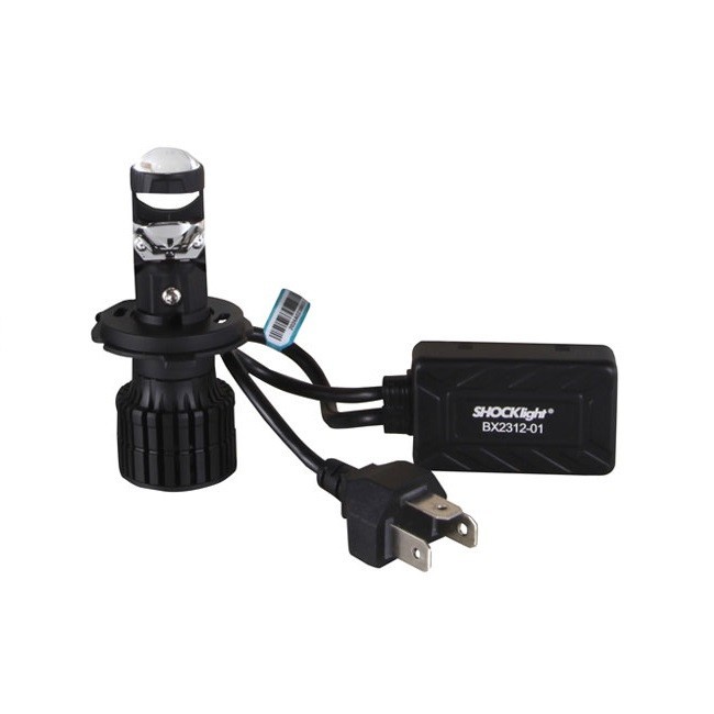 Farol Led Lampada H4 Nano Projetor Canhão para Moto 5000lm em Oferta na Shopee