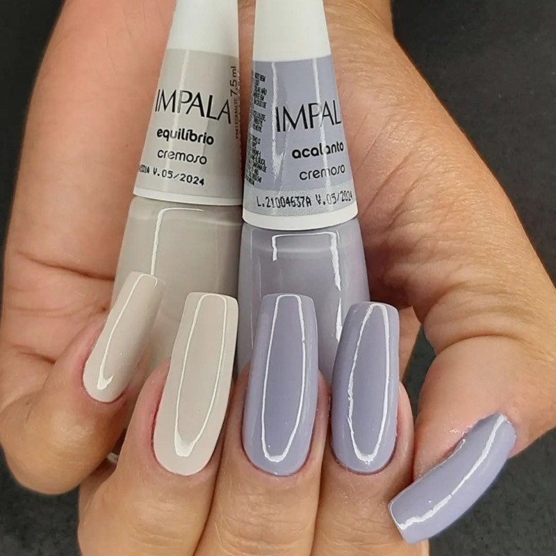Kit 2 Esmalte Impala Equilíbrio e Acalanto