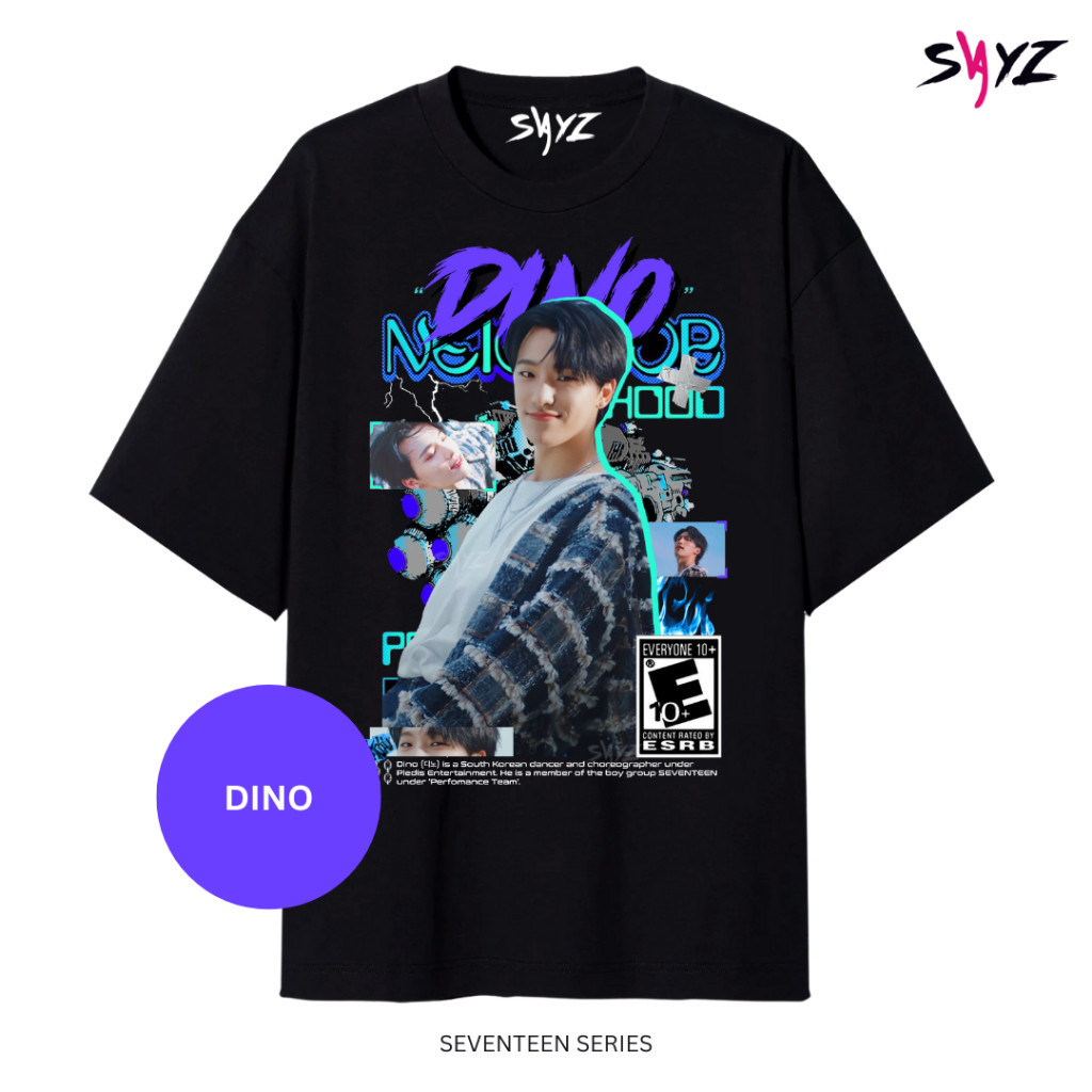 Camiseta kaos Seventeen Serie Mingyu Scoups Dino Joshua Wonwoo Hoshi Seungkwan Jeonghan Jun Por sayz