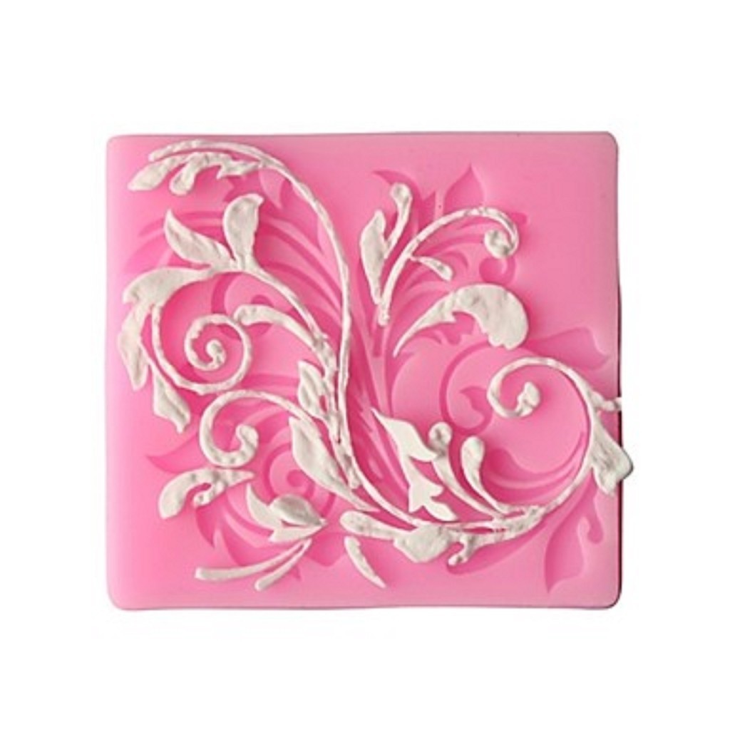 MOLDE DE SILICONE ARABESCO em Oferta na Shopee