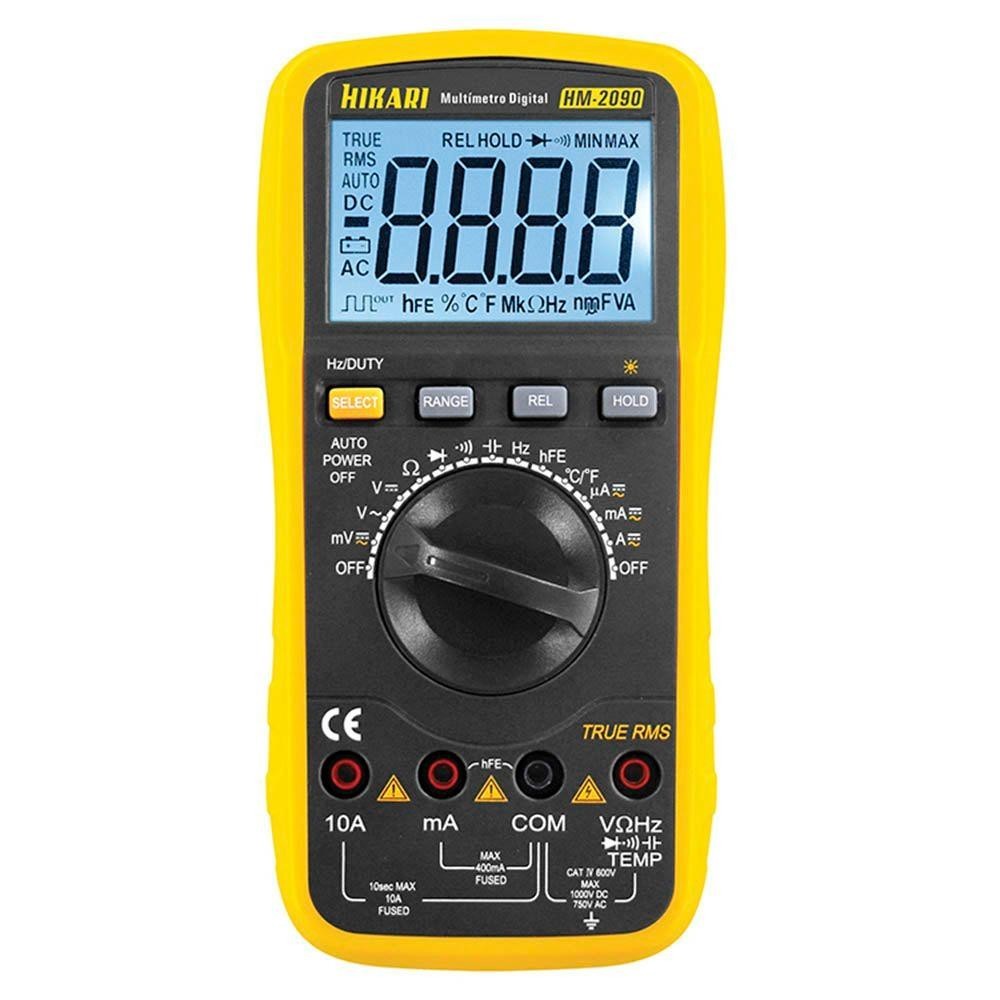 Multímetro Digital TRUE-RMS HM-2090 em Oferta na Shopee
