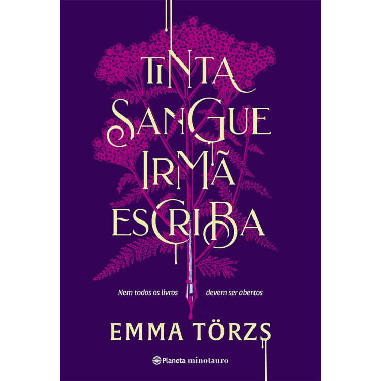 Tinta sangue irmã Escriba