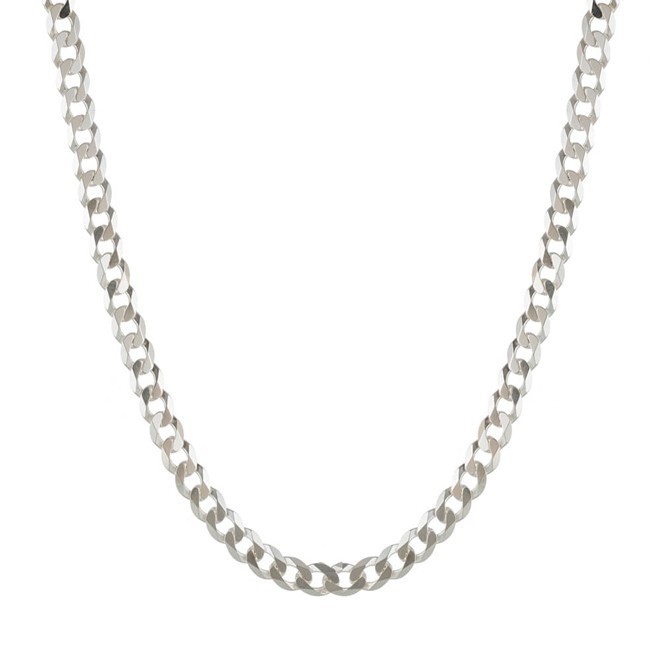 Corrente Masculina Grumet 60cm 6mm prata 925 em Oferta na Shopee