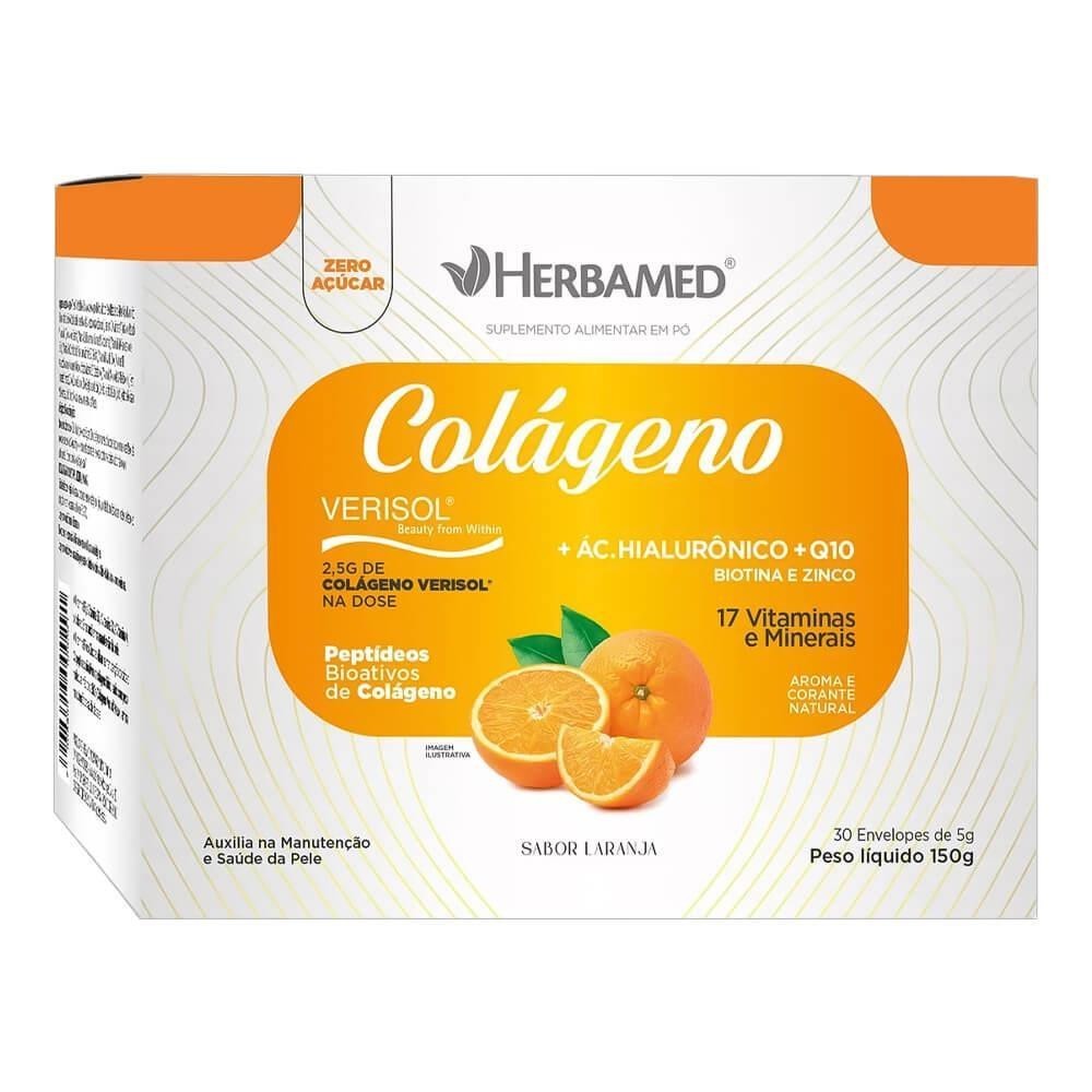 COLÁGENO VERISOL LARANJA COM 30 SACHÊS 5G
