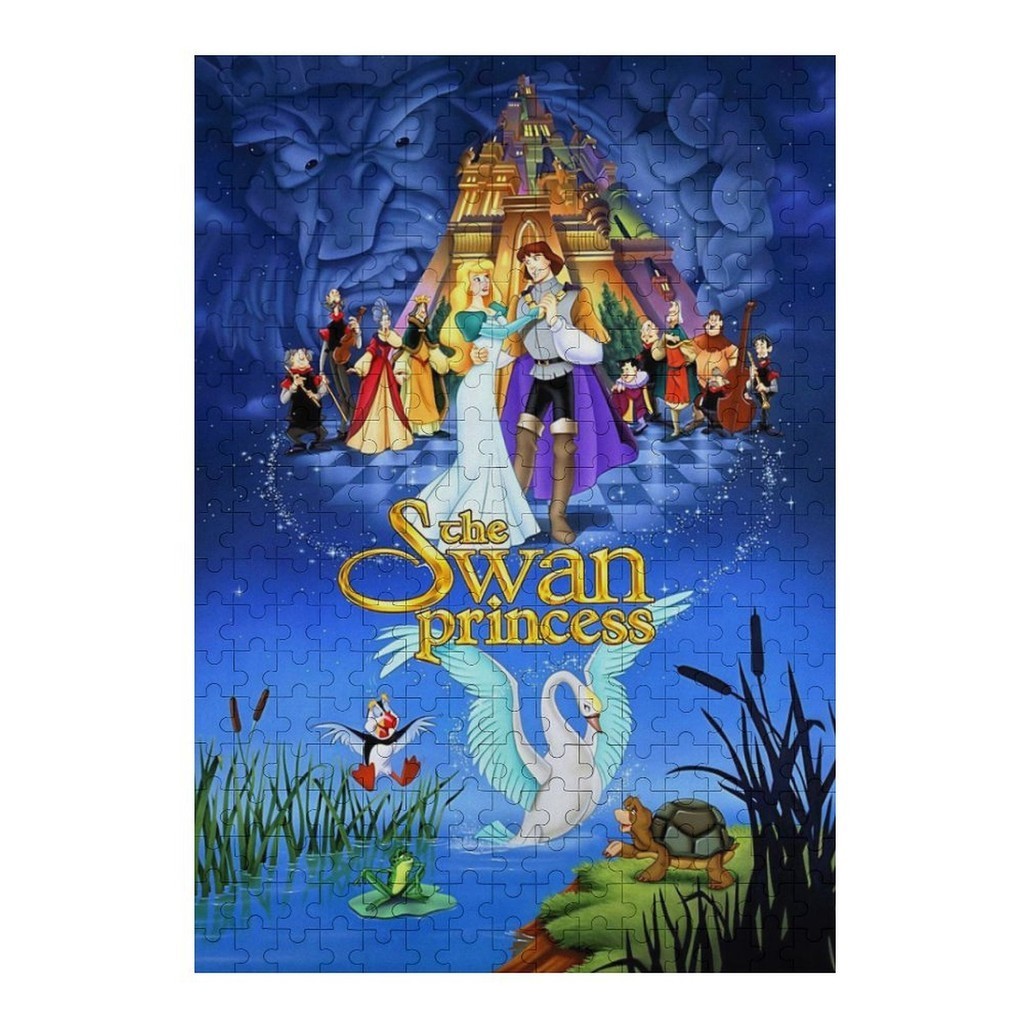 The Swan Princess Jigsaw Puzzle Quebra-Cabeça Artístico De 1000 Peças Melhores Cabeças Para Adultos Cores Vibrantes , Arte Cultural , Exercícios Cerebrais De Qualidade Premium E Decoração De Casa