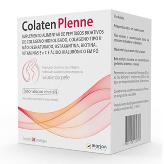 COLATEN PLENNE SABOR ABACAXI E HORTELÃ 30 SACHÊS em Oferta na Shopee