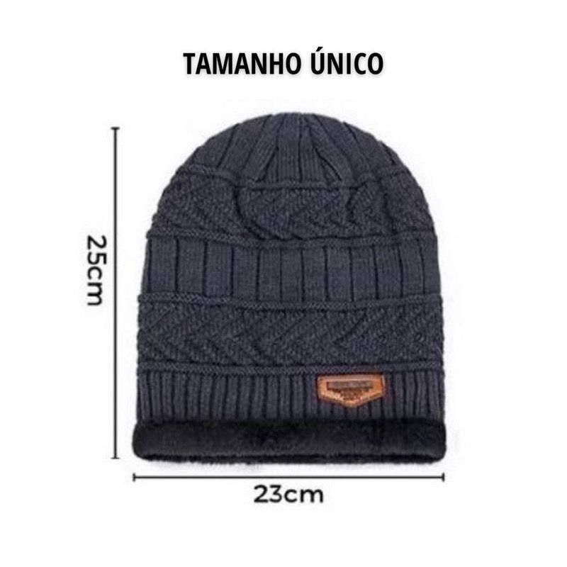 Detalhes do KIT ate 5 Touca de Lã Peluda Masculino Adulto Toucas Frio Inverno Boina Juvenil