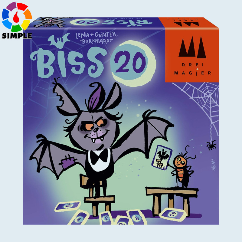 Schmidt Spiele  Biss 20, Three Magicians Card Game