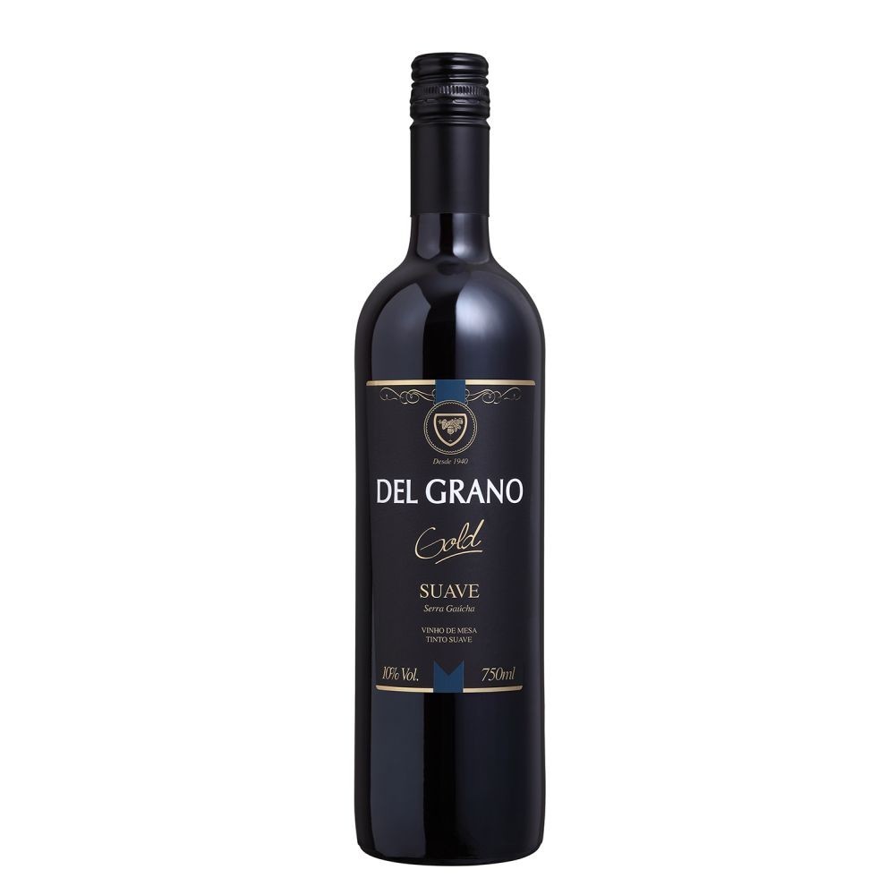 VINHO DEL GRANO GOLD SUAVE 750ML