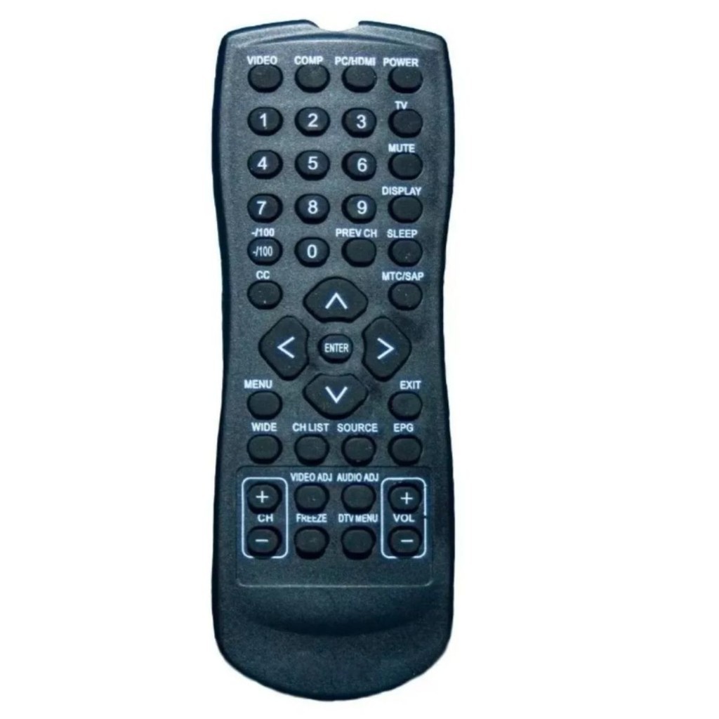 Controle Remoto TV LED LCD AOC LC42H053, LE32H057D, LE42H057D, LE46H057D, D26W93, D32W831, D32W931, D42W831, D42H931, D47W831, L19W831, L22W831, L26W831, L32W831, L42H831,  L19W931, L22W931, LC32W053