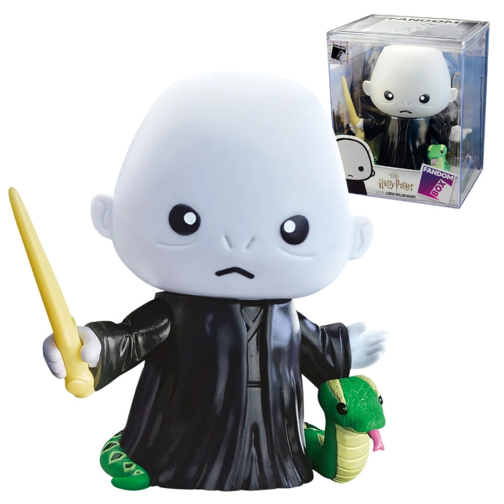 Fandom Box Lord Voldemort Boneco com Expositor Harry Potter