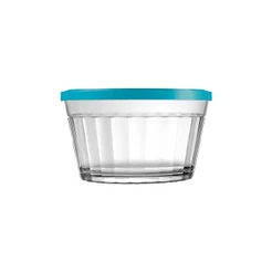Tigela de Vidro Nadir Americano 350ml c/ Tampa Sortido 4110