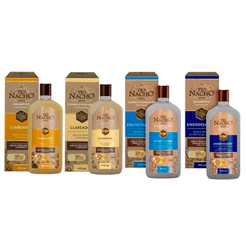 KIT SHAMPOO E COND ENGROSSADOR + CLAREADOR 415ML TIO NACHO